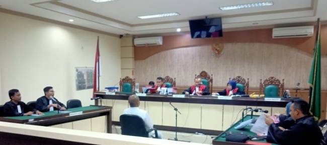 Pengadilan Tindak Pidana Korupsi Banjarmasin, Selasa (12/11/2024 (SuarIndonesia/HD)