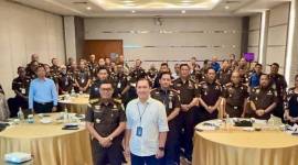 FGD (Focus Group Discussion) dengan tema “Admisibilitas Bukti Elektronik di Persidangan”, dari pihak Kejaksan Tinggi Kalimantan Selatan (Kejati Kalsel) menghadirkan empat narasumber, berlangsung di salah satu hotel di Banjarmasin,  Kamis (14/11/2024). (SuarIndonesia/Ist)