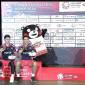 Ganda putra Fajar/Rian menjadi juara Kumamoto Japan Masters 2024 dengan mengalahkan ganda tuan rumah Takuro Hoki/Yugo Kobayashi 21-15, 17-21, 21-17 di Kumamoto Prefectural Gymnasium, Jepang, Minggu (17/11/2024). (Screenshot @BWF TV)
