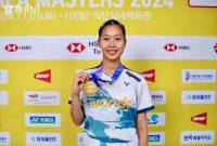 
Putri Kusuma Wardani juara Korea Masters 2024. (instagram @badminton.ina)