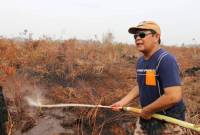 



Eks Gubernur Kalsel Sahbirin Noor. (MI/Denny Susanto Ainan-HO Pemprov Kalsel)