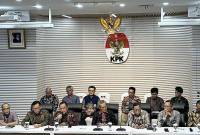 Pelaksana Tugas (Plt) Direktur Koordinasi dan Supervisi (Korsup) Komisi Pemberantasan Korupsi (KPK) Imam meminta pimpinan periode 2024-2029 agresif dalam menangani kasus korupsi. (CNN Indonesia/Ryan Hadi Suhendra)