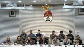 Pelaksana Tugas (Plt) Direktur Koordinasi dan Supervisi (Korsup) Komisi Pemberantasan Korupsi (KPK) Imam meminta pimpinan periode 2024-2029 agresif dalam menangani kasus korupsi. (CNN Indonesia/Ryan Hadi Suhendra)