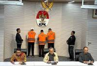 
KPK menetapkan Gubernur Bengkulu Rohidin Mersyah jadi tersangka dalam kasus dugaan pungutan terkait Pilkada 2024. (CNN Indonesia/Ryan Hadi)