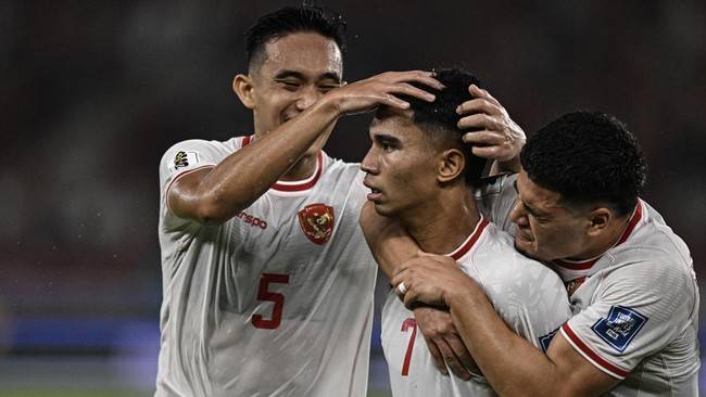 Timnas Indonesia mengalahkan Arab Saudi 2-0. (ANTARA FOTO/Aprillio Akbar)