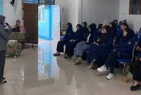 PMII) UNISKA Muhammad Arsyad Al-Banjari menyelenggarakan Pelatihan Public Speaking, Minggu (10/11/2024) di Kelurahan Guntung Paikat, Kota Banjarbaru.. (SuarIndonesia/Ist(