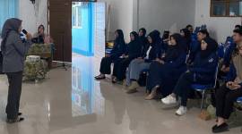 PMII) UNISKA Muhammad Arsyad Al-Banjari menyelenggarakan Pelatihan Public Speaking, Minggu (10/11/2024) di Kelurahan Guntung Paikat, Kota Banjarbaru.. (SuarIndonesia/Ist(