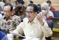 Senator RI Agustin Teras Narang. (ANTARA/HO-Instagram-teras_narang)