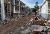 Pembangunan salah satu sarana prasarana kesehatan di Kabupaten Balangan