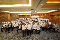 Pengurus Kamar Dagang dan Industri (Kadin) Indonesia pusat dan Kadin Provinsi dalam acara Kadin Economic Diplomacy (KED) Breakfast di Jakarta, Jumat (13/12/2024) lalu. (ANTARA/HO-Kadin)