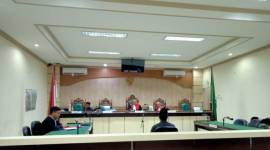 proses persidangan di Pengadilan Tindak Pidana Korupsi Banjarmasin, Selasa (10/12/2024). (SuarIndonesia/HD)