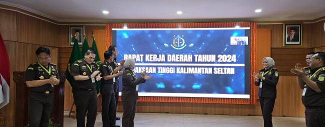 Rakerda (Rapat Kerja Daerah) 2024 di wilayah Kejaksaan Tinggi Kalimantan Selatan (Kejati Kalsel, Rabu (11/12/ 2024) (SuarIndonesia/Ist)