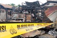 LOkasi kebakaran di Jalan Barito Hulu Gang Nurdin RT.55 RW.04 Banjarmasin Barat, Jum'at (27/12/2024) dinihari (SuarIndonesia/DO)