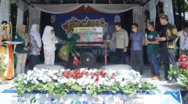 Pembukaan pergelaran Racah Mampulang Bakarasmin 2024. (SuarIndonesia/ Mc.Balangan)