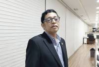 Ketua Badan Legislasi DPR RI Bob Hasan di Kompleks Parlemen, Jakarta, Selasa (17/12/2024). (ANTARA/Bagus Ahmad Rizaldi)