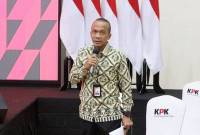 Deputi Bidang Penindakan dan Eksekusi KPK Rudi Setiawan memberikan keterangan di Gedung Merah Putih KPK, Jakarta, Selasa (17/12/2024). (ANTARA/Fianda Sjofjan Rassat)