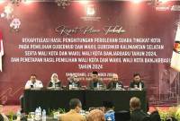 KPU Kota Banjarbaru menyatakan pasangan calon wali kota-wakil wali kota Erna Lisa Halaby-Wartono meraih 100 persen suara. (Foto: Istimewa)