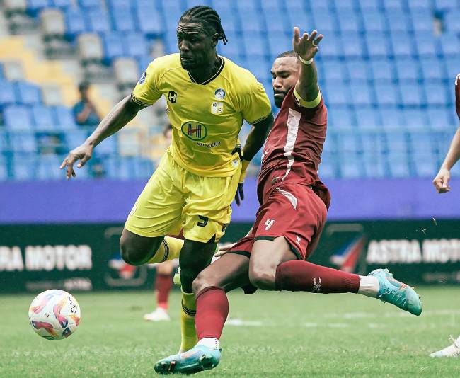 PS Barito Putera kalah dari PSM Makassar 2-3. (ig: @psbaritoputeraofficial)