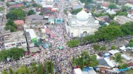 momen sebelumnya di Sekumpul Kabupaten Banjar. (SuarIndonesia/Dok)