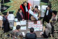 Perludem mencatat terdapat 312 permohonan sengketa hasil pemilihan gubernur, bupati, dan wali kota atau sengketa Pilkada 2024 yang masuk ke MK. (ANTARA FOTO/Rivan Awal Lingga)