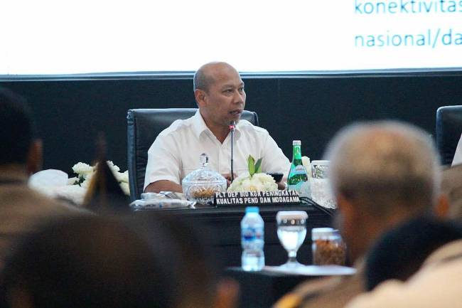 Pelaksana Tugas (Plt) Deputi Bidang Koordinasi Peningkatan Kualitas Pendidikan dan Moderasi Beragama Kemenko PMK, Warsito. (Foto: Humas Kemenko PMK)
