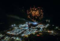 Drone Show Happy New Year