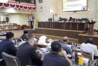 Penetapan lima orang tim seleksi (Timsel) Anggota Komisi Penyiaran Indonesia Daerah (KPID) Kalimantan Selatan (Kalsel) periode 2025 – 2028 pada rapat paripurna Dewan Perwakilan Rakyat Daerah (DPRD) Provinsi Kalsel. Rabu (8/1/2025). (SuarIndonesia/Ist)