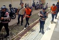 Majelis Hakim diketuai hakim Cahyono Riza Adrianto SH MH, pada putusan selan, menolak semua eksepsi kedua terdakwa Andi Susanta dan Sugeng Wahyudi, Kamis (9/1/2025). (SuarIndonesia/HD)