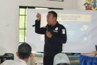 KETUA Tim Virtual Police Bidhumas Polda Kalteng, Ipda Shamsuddin, pada saat memberikan sosialisasi 'Stop HPPUS' kepada siswa di Kota Palangka Raya, beberapa waktu lalu. (ANTARA/HO-Dokumentasi Ipda Shamsuddin)
