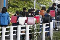 Foto Ilustrasi anak sekolah di Jepang. (yenisafak.com)