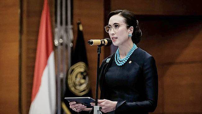 Menteri Pariwisata Widiyanti Putri mempunyai harta kekayaan sebesar Rp5,4 triliun berdasar LHKPN yang dilaporkan ke KPK. (Dok. Istimewa)