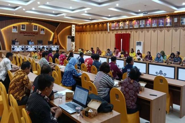 Rakor pencegahan korupsi di Palangka Raya, Jumat (31/1/2025). (ANTARA/HO-Pemprov Kalteng)