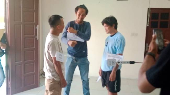 REKONSTRUKSI Kasus Penganiayaan di Sebuah Hotel, 26 Adegan Diperagakan Pelaku (7)