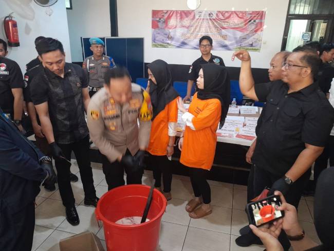 POLRESTA BANJARMASIN Musnahkan Narkotika Senilai Rp 1,5 Miliar, dari 34 Kasus