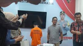 hasil pemeriksaan -pendalaman pihak Unit PPA Satuan Reserse Kriminal (Satreskrim)  Polresta Banjarmasin, ternyata korban oknum guru cabul ini  bertambah, Selasa (11/2/2025). (SuarIndonesia/YI)