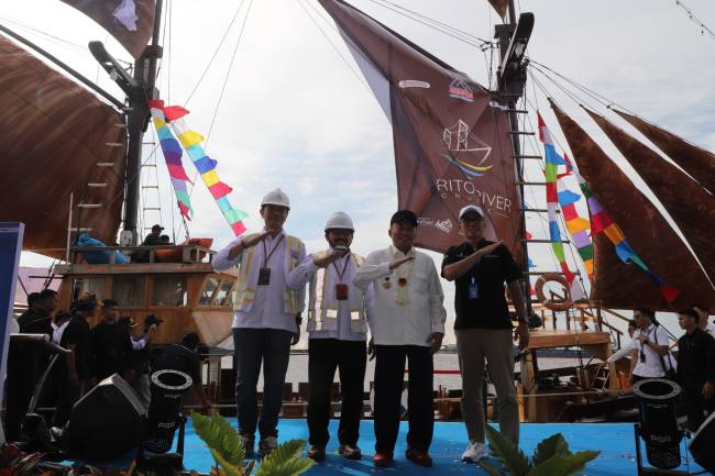 GUBERNUR Kalsel Resmikan Pembelian Tiket Barito River Cruise Via Aksel By Bank Kalsel