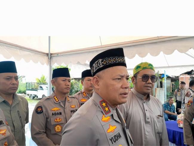 Kapolda Kalsel, Irjen Pol Yudha Hermawan.