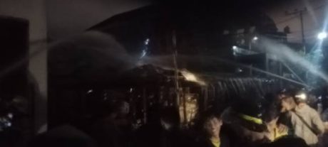 Amuk Api Hanguskan Rumah Ketua RT