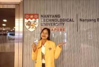 Diva Oktavina Ifada (23) asal Tabalong Provinsi Kalimantan Selatan menerima beasiswa program Young Southeast Asian Leaders Initiative (YSEALI) Spring 2025 dari pemerintah Amerika Serikat. (ANTARA/HO-Dokumen pribadi)