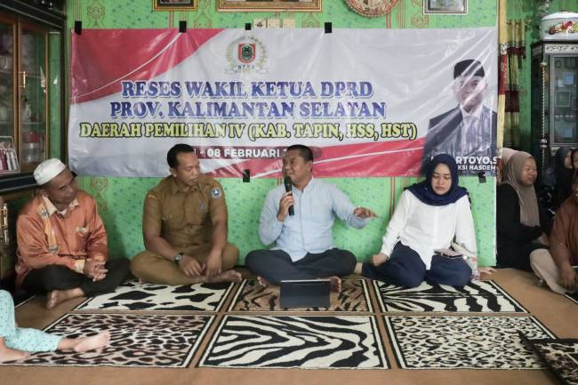 Wakil Ketua Dewan Perwakilan Rakyat Daerah (DPRD) Provinsi Kalimantan Selatan (Kalsel), H Kartoyo. (SuarIndonesia)
