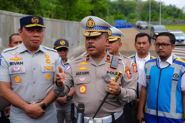 Kepala Korlantas (Kakorlantas) Polri Brigjen Pol Agus Suryonugroho. (ANTARA/HO-Divisi Humas Polri)