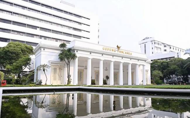 Foto Ilustrasi - Gedung Pancasila Kementerian Luar Negeri RI. (ANTARA/kemlu.go.id)