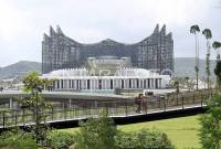 Kota Nusantara, ibu kota Indonesia berlokasi di Kecamatan Sepaku, Kabupaten Penajam Paser Utara, Provinsi Kalimantan Timur. (Foto: ANTARAFOTO/M Risyal H)