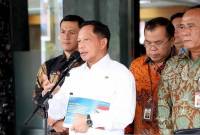 Menteri Dalam Negeri Muhammad Tito Karnavian dalam konferensi pers terkait pelantikan kepala daerah di Kantor Pusat Kemendagri, Jakarta, Jumat (31/1/2025). (ANTARA/HO-Puspen Kemendagri)