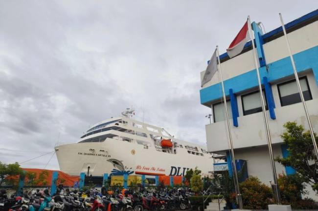 Pelabuhan Dwikora Pontianak, Kalimantan Barat. (Foto: ANTARA/Dedi)