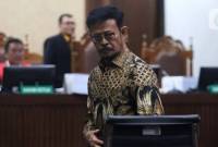 Mantan Menteri Pertanian, Syahrul Yasin Limpo (SYL) saat mengikuti sidang pembacaan tuntutan terkait dugaan pemerasan dan gratifikasi di lingkungan Kementerian Pertanian (Kementan) di Pengadilan Tindak Pidana Korupsi (Tipikor) Jakarta, Jumat (28/6/2024). (Foto: Liputan6/Angga Y)