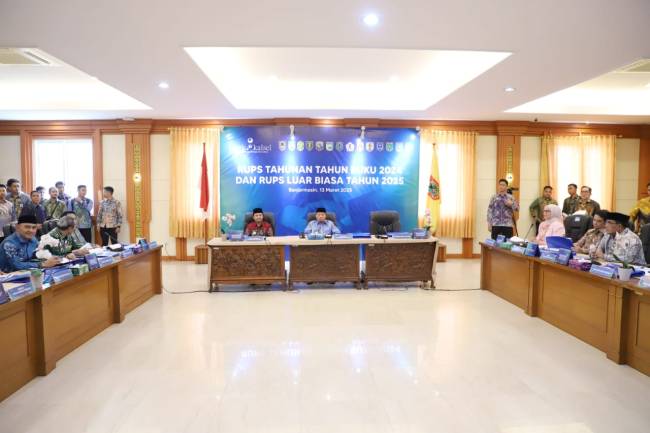 GUBERNUR Kalsel Apresiasi Kinerja Bank Kalsel, Deviden Naik Sampai 18 Persen