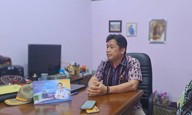 Kepala Dinas Pemberdayaan Masyarakat dan Desa (PMD) Kalsel Faried Fakhmansyah