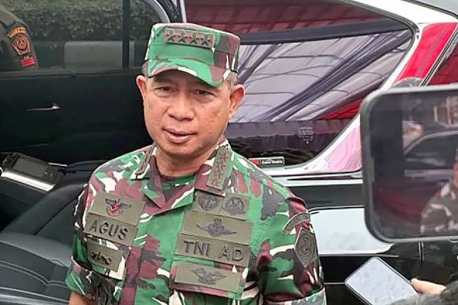 Panglima TNI Jenderal TNI Agus Subiyanto. (Foto: ANTARA/Rio F)