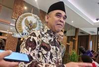 
Ketua MPR RI Ahmad Muzani di Kompleks Parlemen, Senayan, Jakarta, Senin (17/3/2025). (Foto: ANTARA/Melalusa SK)